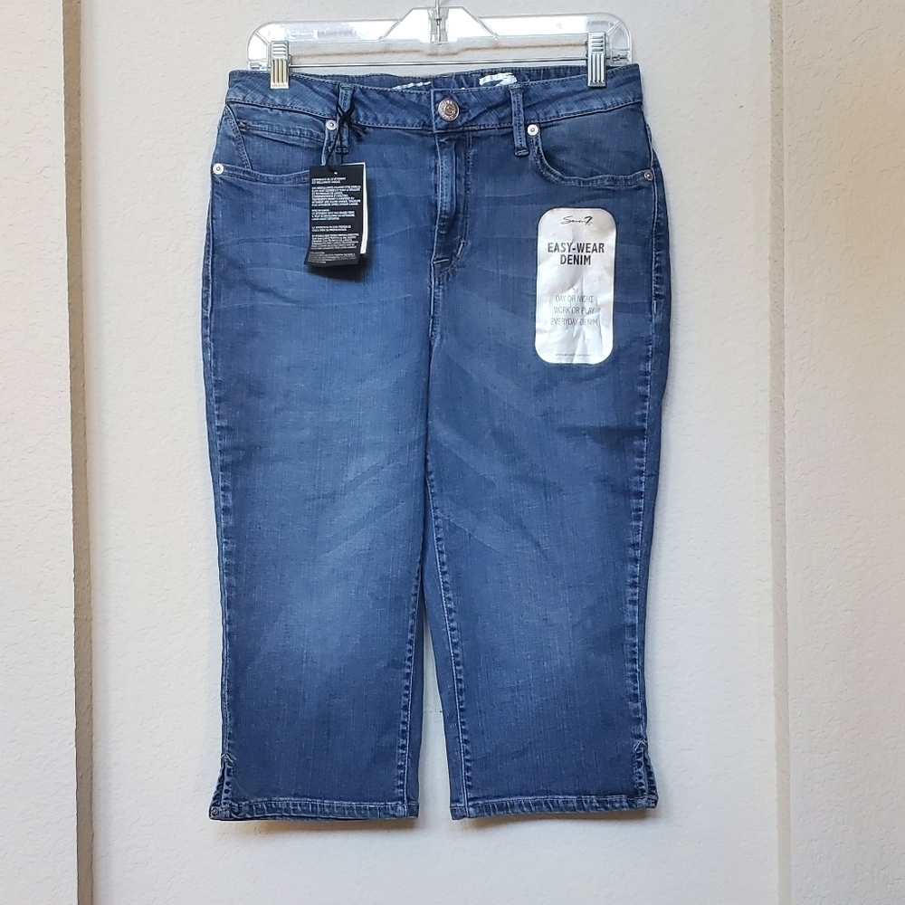 Seven Capri Denim Jeans. Size 8